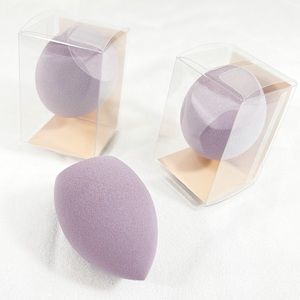 uper Soft Latex Free Makeup Blending Sponge in Teardrop Shape in lilac